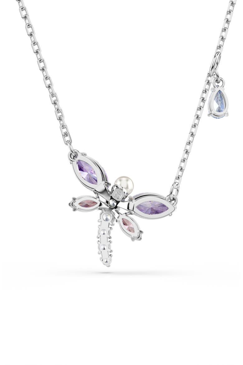 x Ariana Grande Multicolor Crystal Pendant Necklace, Alternate, color, SILVER/ MULTI