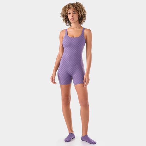 Tavi Short Bodysuit In Purple
