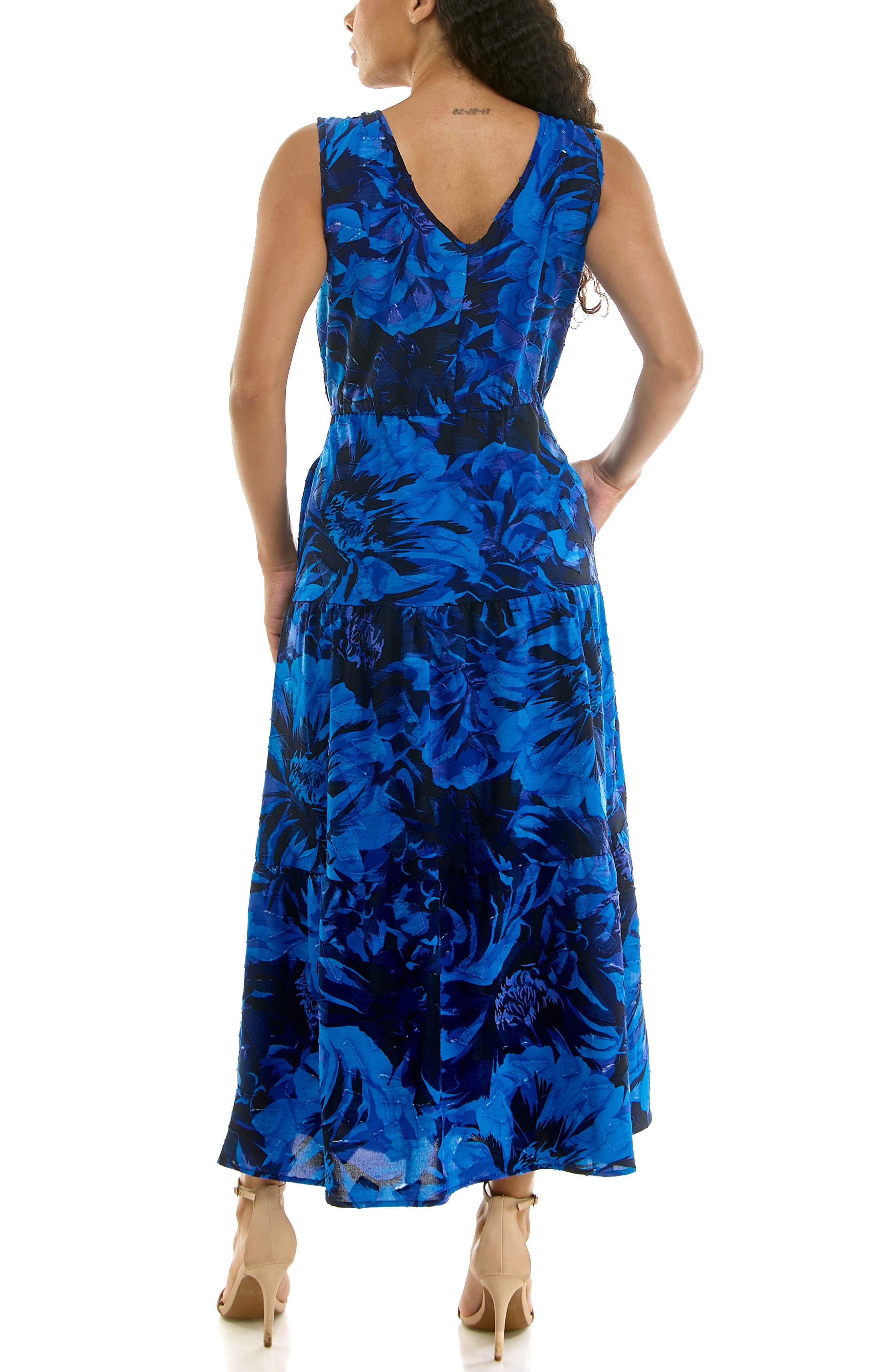 Sleeveless Tiered Maxi Dress - image 4