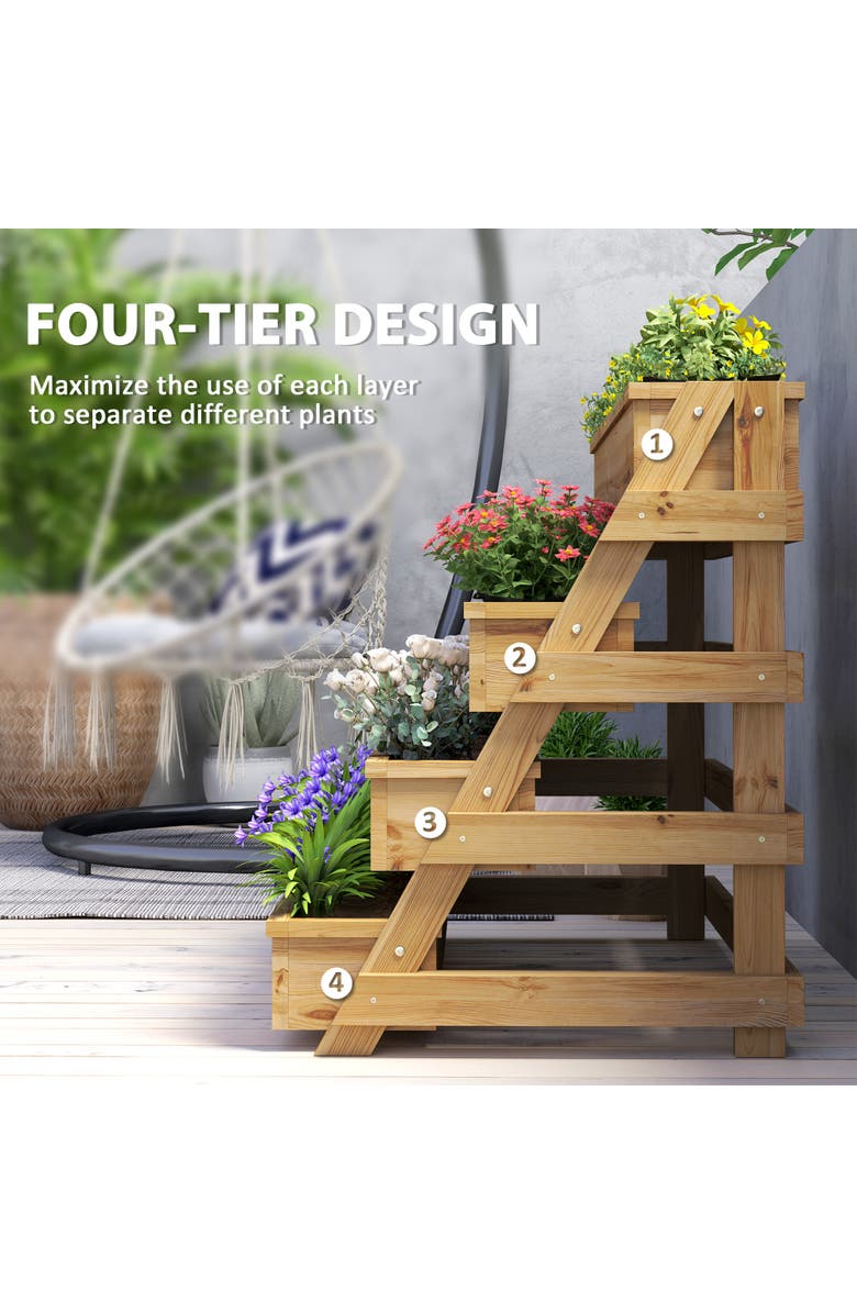 Outsunny Raised Garden Bed, Alternate, color,