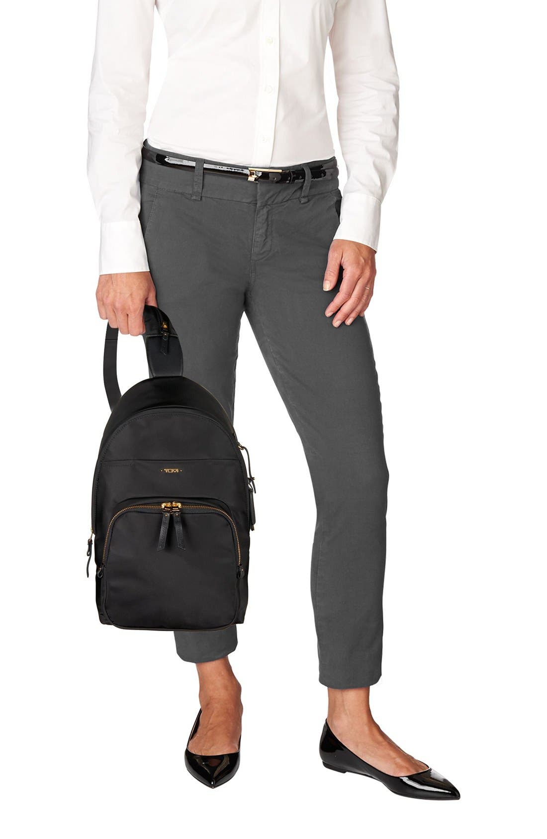 Nadia Convertible Backpack, Alternate, color, BLACK