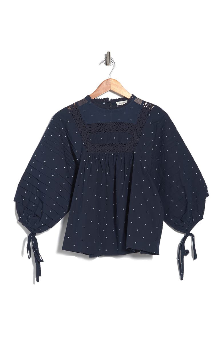 Ella Moss Lyra Pintucked Shirt, Alternate, color,