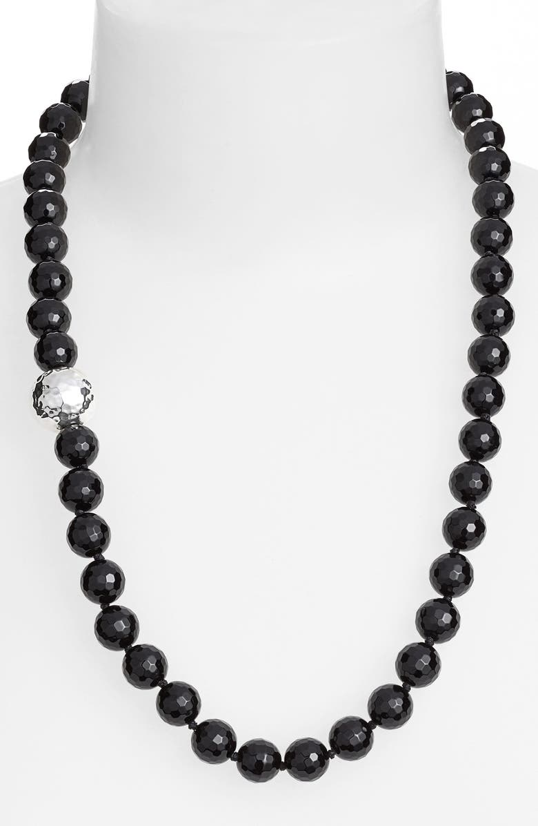 Simon Sebbag Stone Beaded Necklace, Main, color,