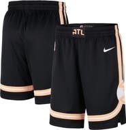 Nike Men's Nike  Black Atlanta Hawks 2025/26 City Edition Remix Dri-FIT Swingman Shorts