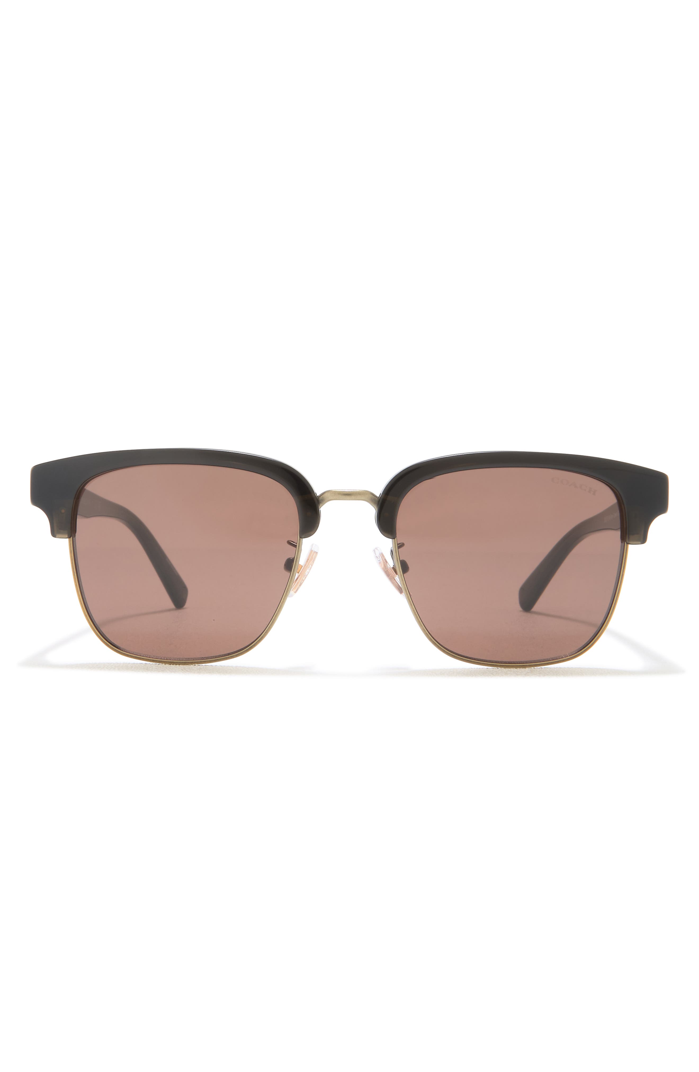 COACH 52mm Square Sunglasses