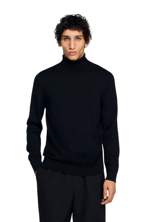 Turtleneck wool sweater