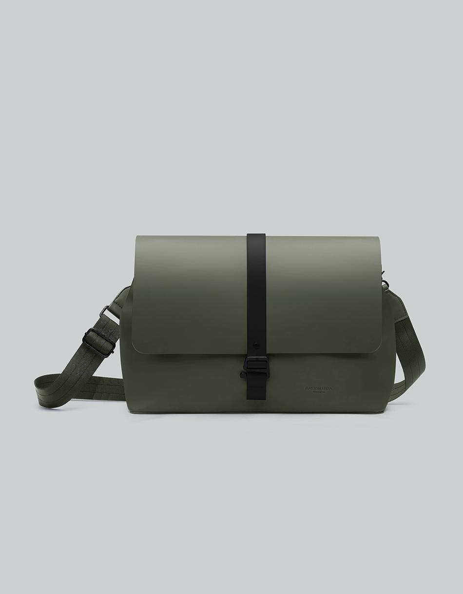 Gaston Luga Spläsh Crossbody Large, Main, color, Olive