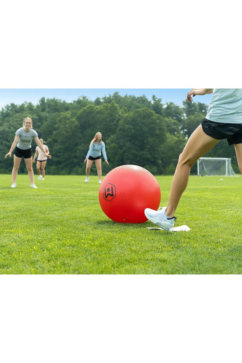 20" Red Kickball Giant Inflatable, Pump Included, Alternate, color, Multicolored