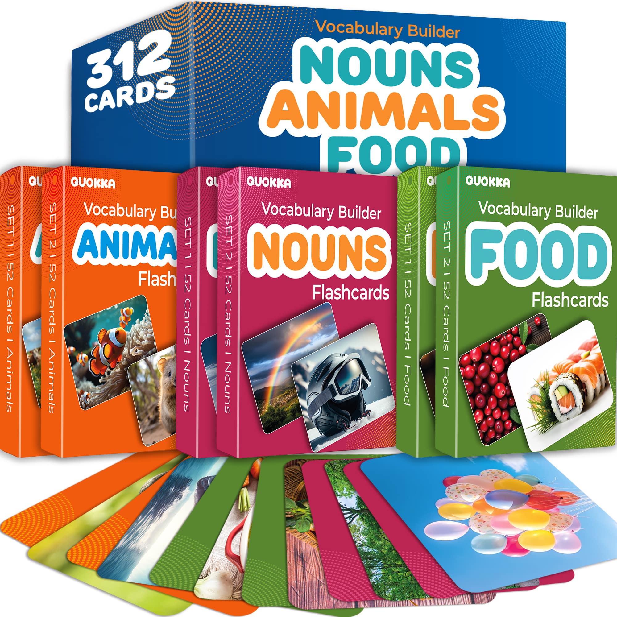 Animal, food, nouns