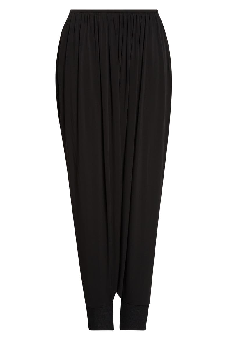 Luma Skirt Pants, Main, color, BLACK