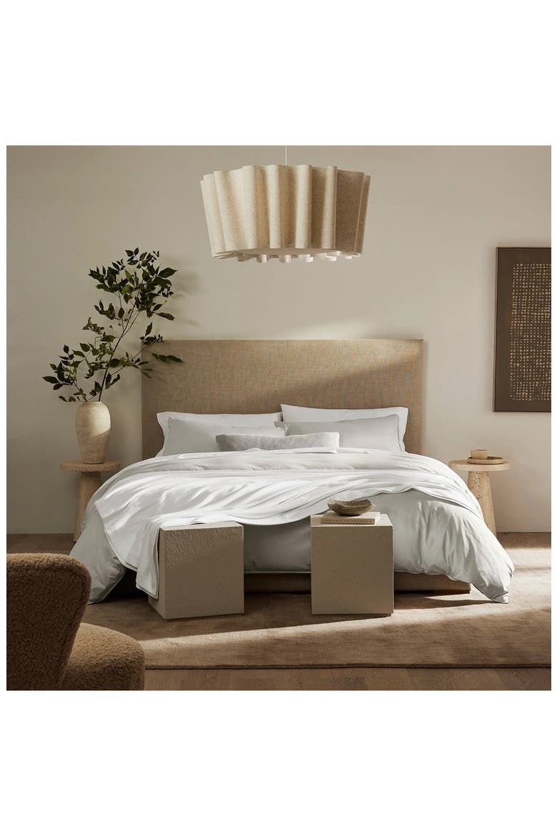 Essential Organic Cotton Bed Blanket, Alternate, color, WHITE