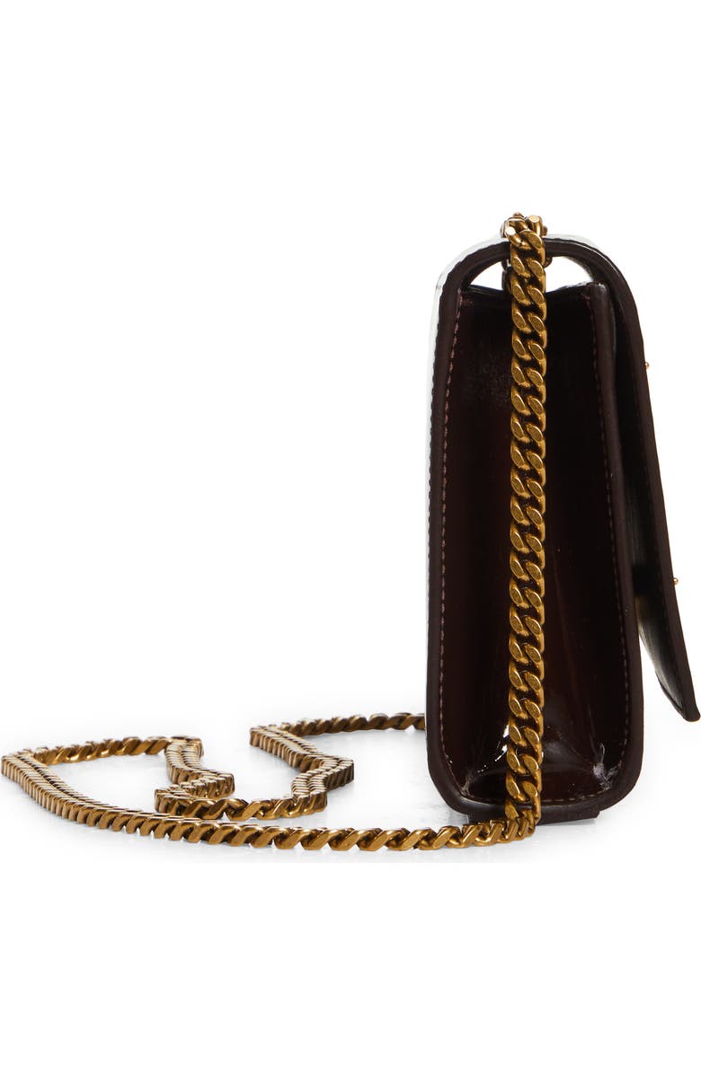 Saint Laurent Small Kate Patent Leather Crossbody Bag, Alternate, color,