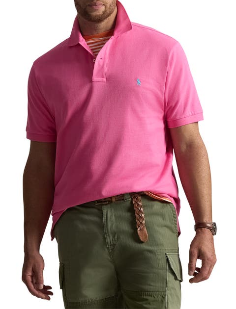 Big & Tall Mesh Polo Shirt