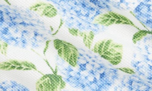 Polo Ralph Lauren Baby Floral Flutter-sleeve Dress In Mini Hydrangea