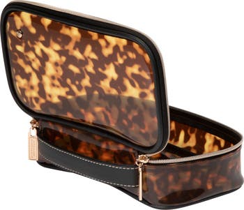 Claire Miami Tortoise Medium Makeup Bag