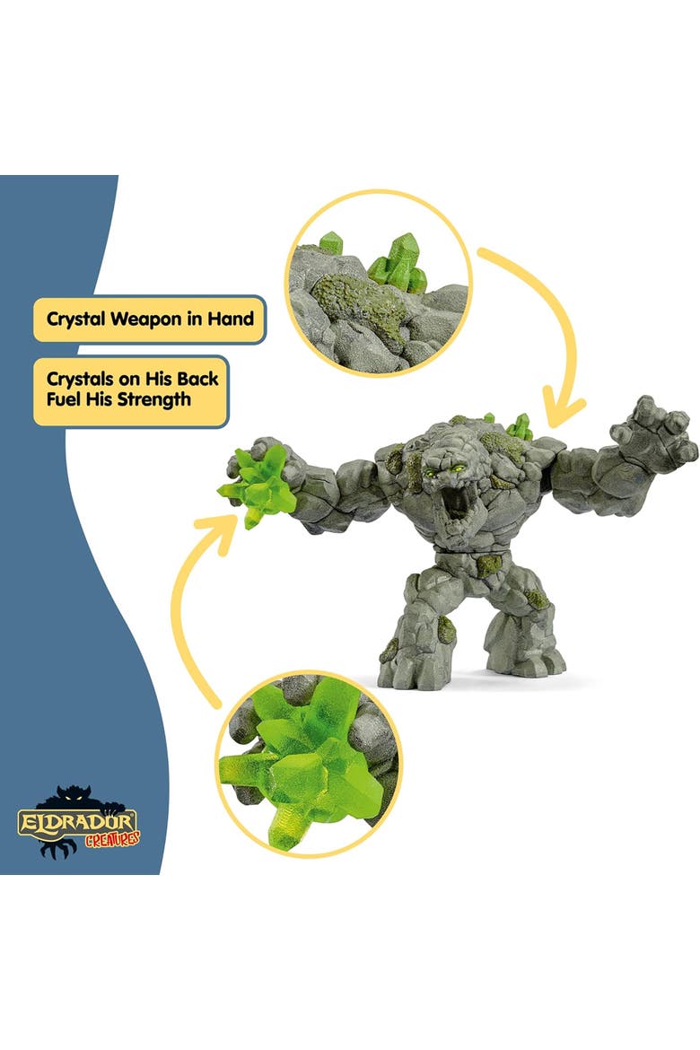Eldrador Creatures Stone Monster Action Figure, Alternate, color, Multicolored