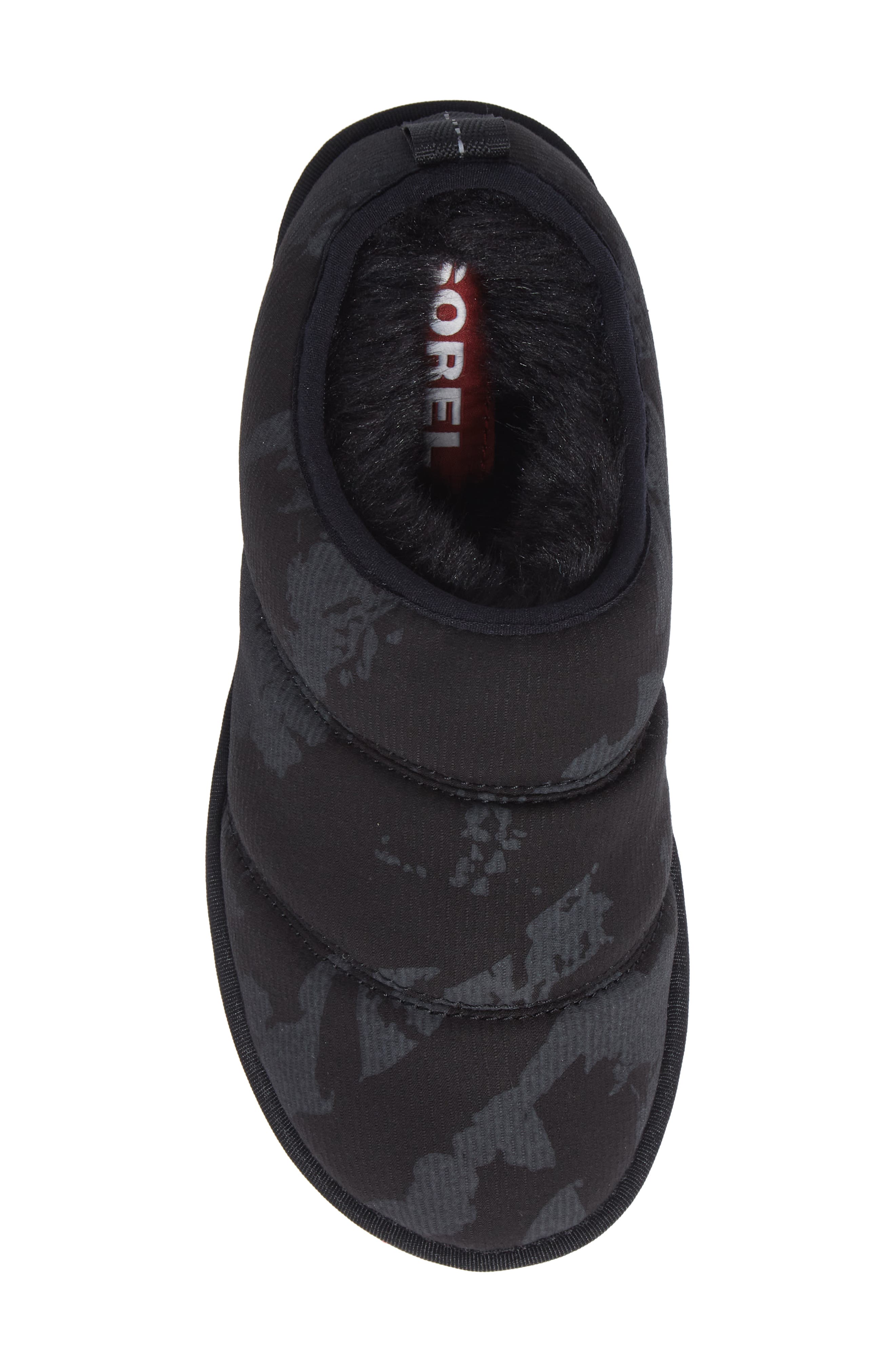 SOREL Go Bodega Run Faux Fur Lined Slipper, Alternate, color, 