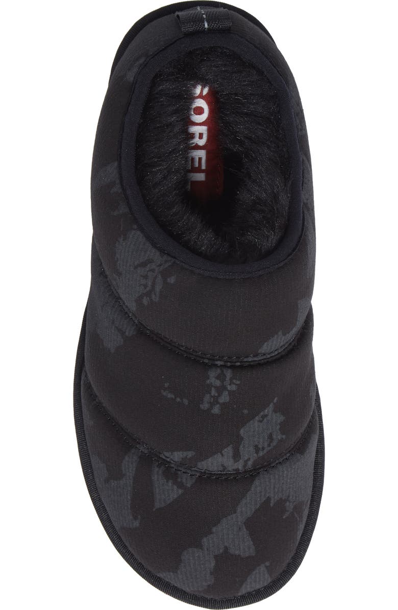 SOREL Go Bodega Run Faux Fur Lined Slipper, Alternate, color,