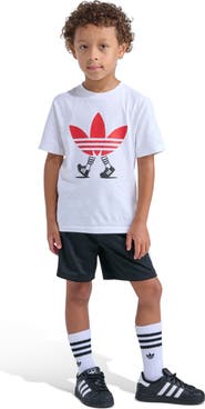 adidas Originals Kids' Logo Graphic T-Shirt & Shorts Set