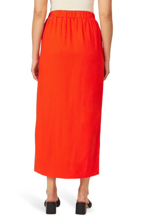 Scotch & Soda Linen Blend Pull-on Pencil Skirt