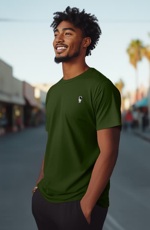 Dalix Astronaut Tee In Olive