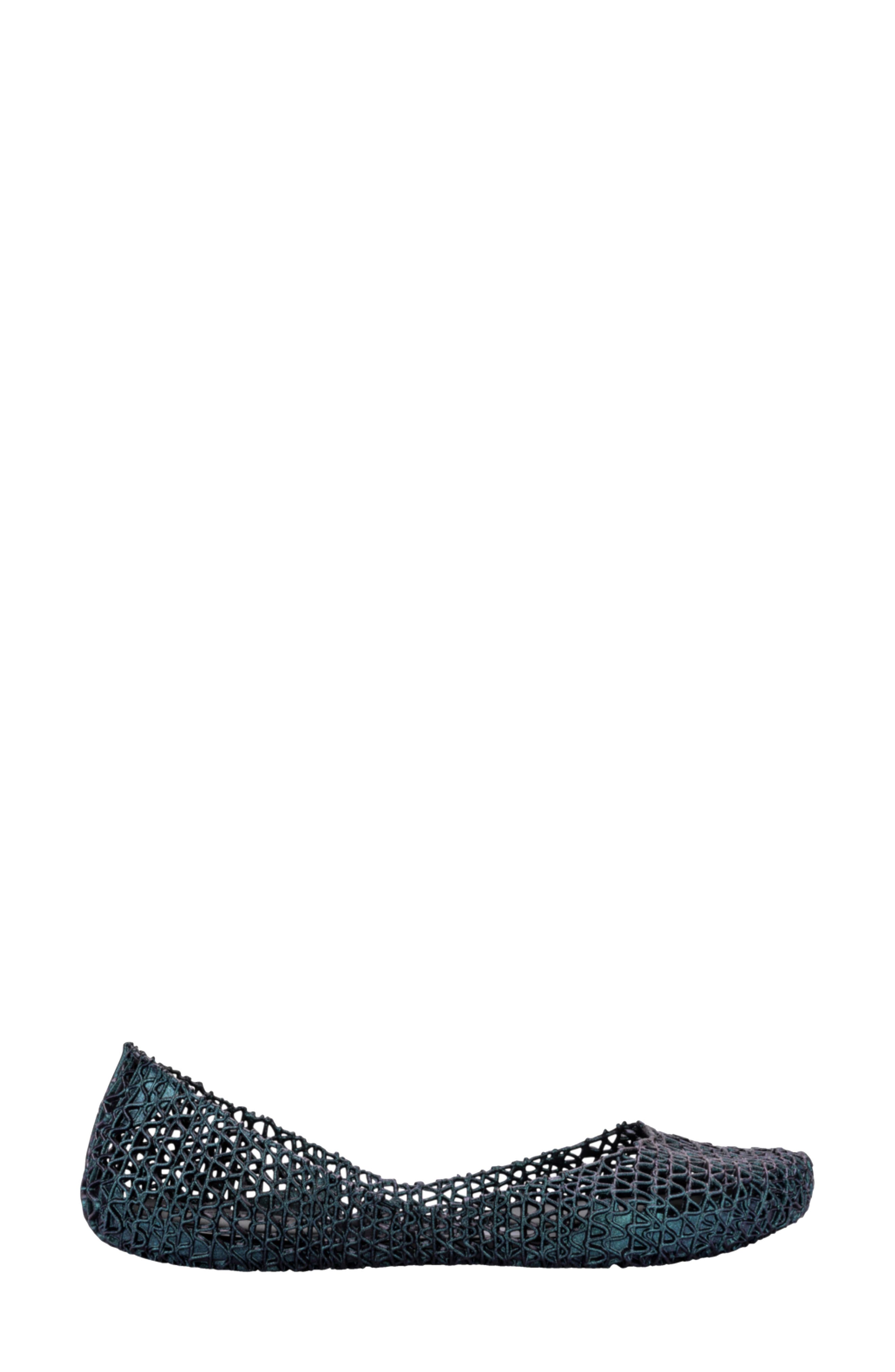 Melissa Campana Papel Flat, Alternate, color, Black Multicolor
