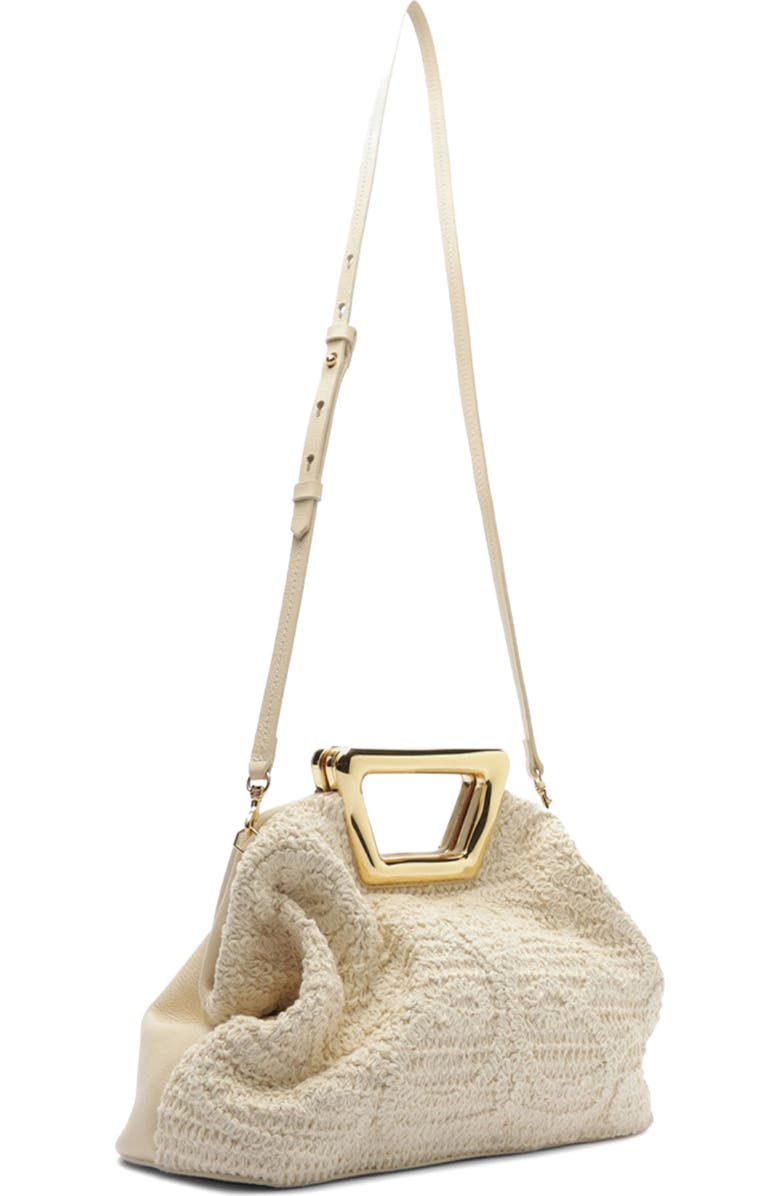 Arezzo Amelia Medium Open Stitch Crossbody Bag, Alternate, color, Cru/ Panacota