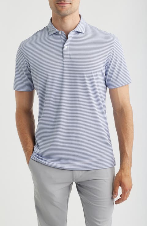 Cruz Stripe PREP-FORMANCE Polo