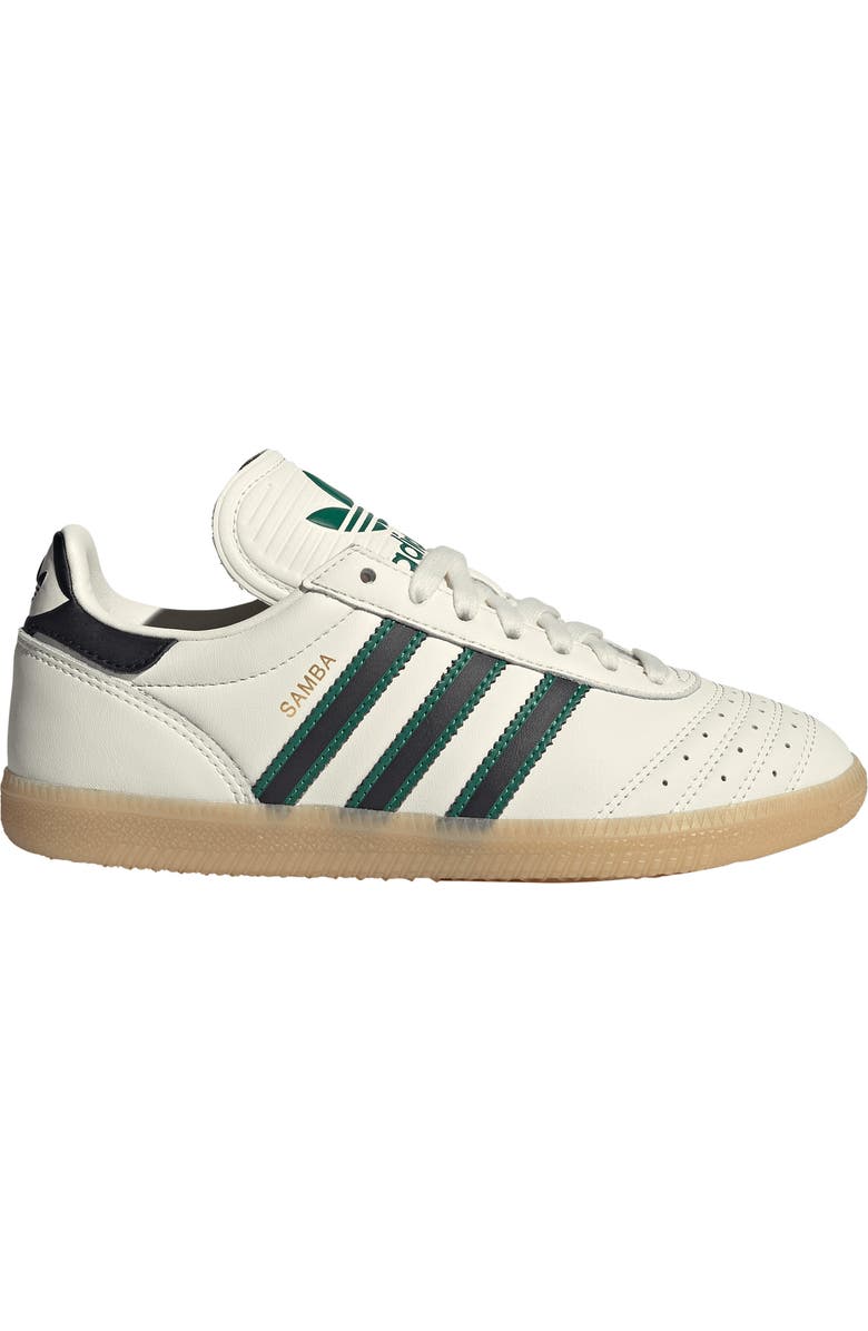 adidas Kids' Samba JP Sneaker, Alternate, color, Off White/ Core Black/ Gum