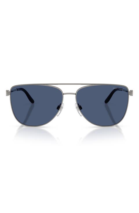 59mm Pilot Sunglasses