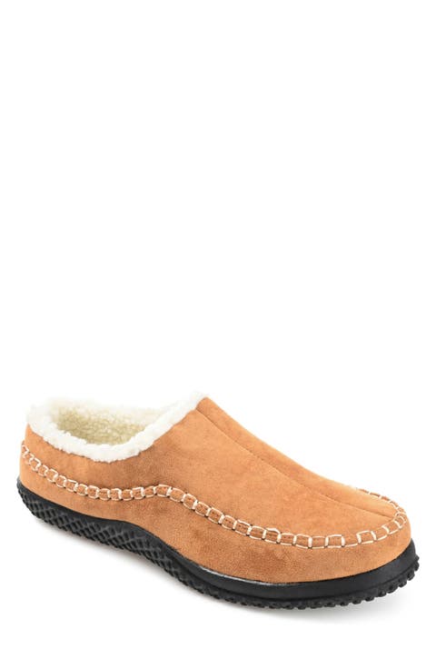 . Godwin Fleece Lined Moc Clog Slipper (Men)