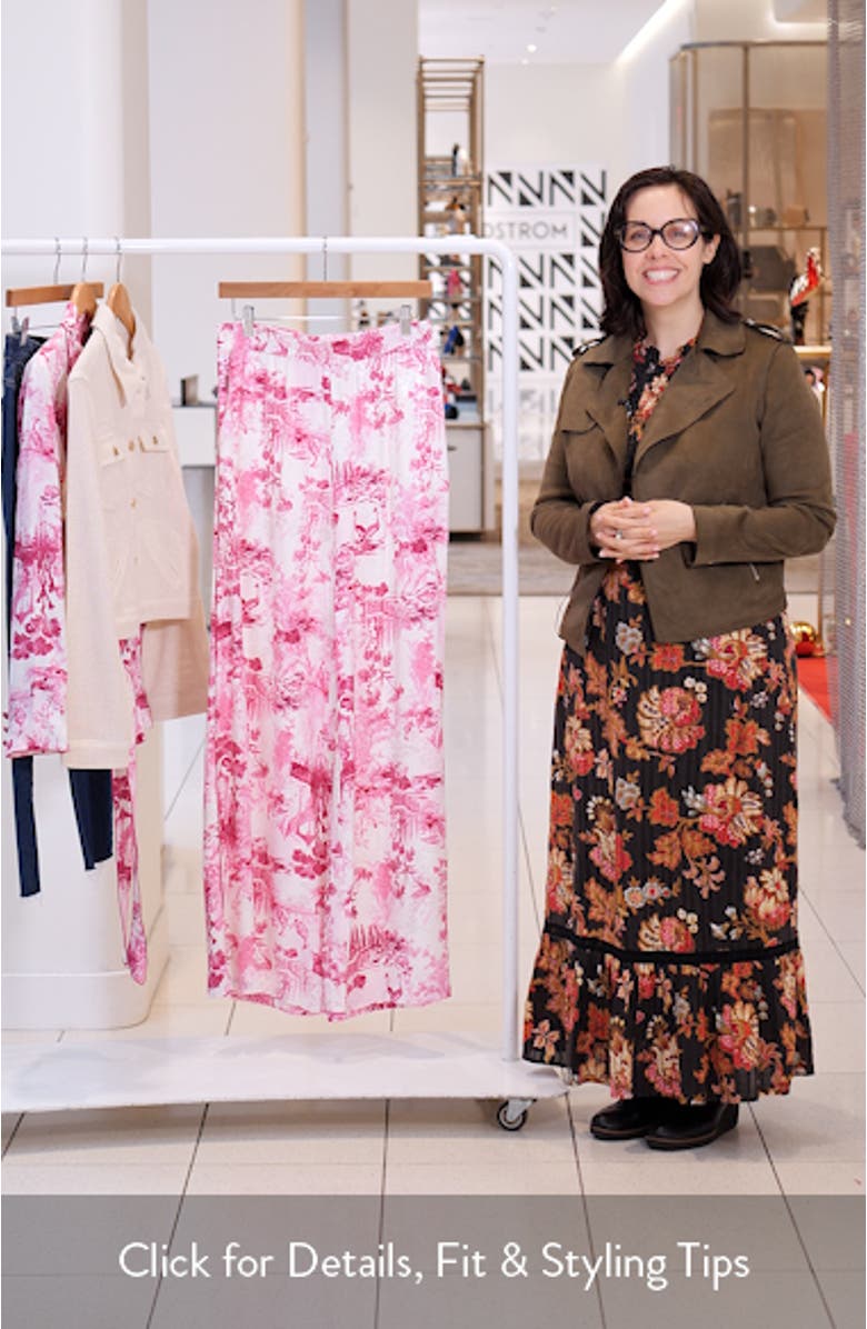 Ivy Wide Leg Pull-On Pants, sales video thumbnail