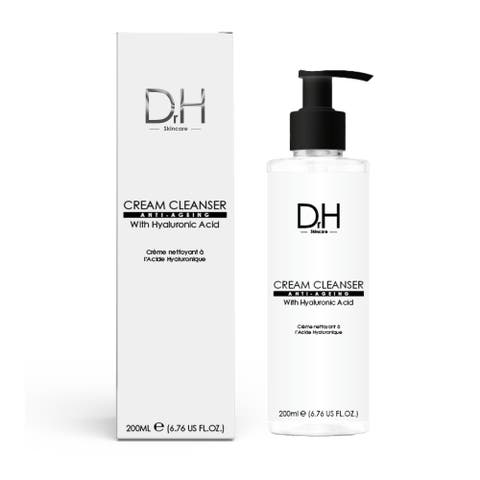 Cream Cleanser with Hyaluronic Acid 200ml x 3 Trio Set