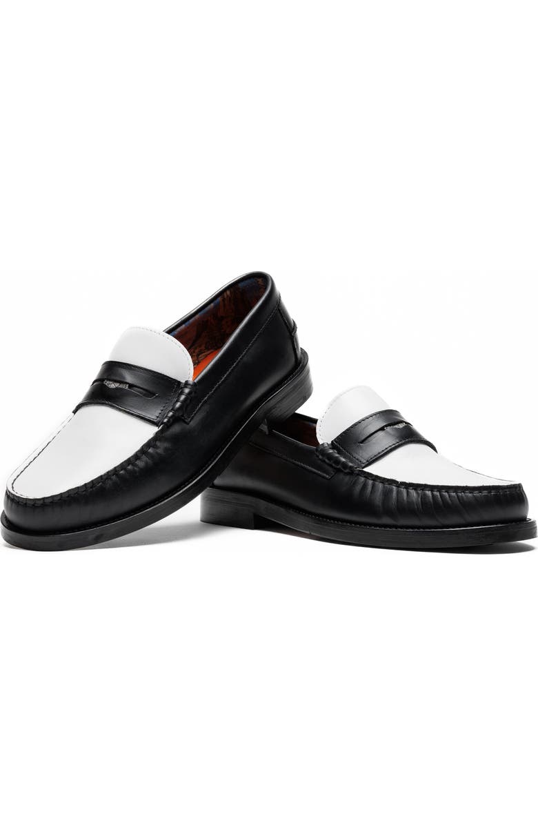 Naked Wolfe Riviera Leather Loafer, Main, color, Black