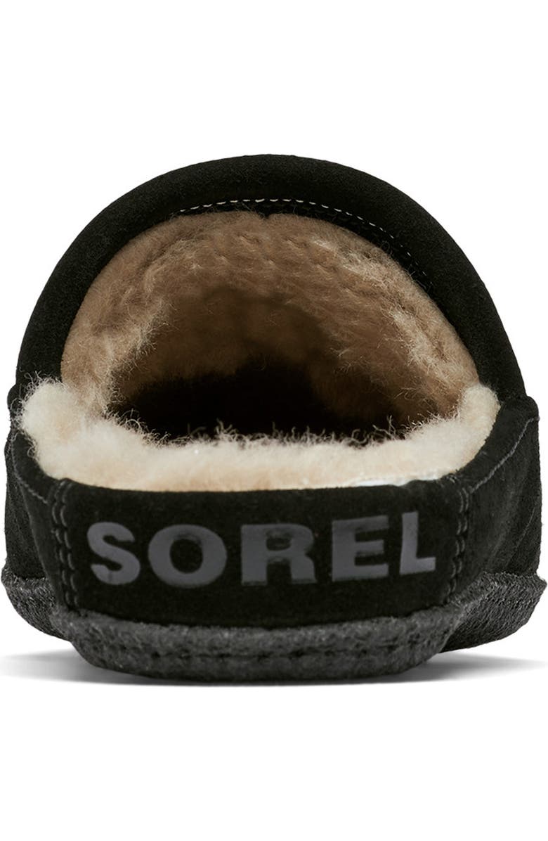 SOREL Falcon Ridge II Faux Fur Lined Scuff Slipper, Alternate, color,