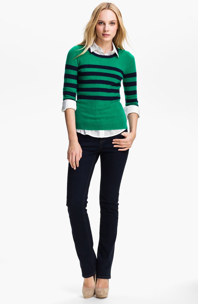 Only Mine Stripe Cashmere Sweater, Alternate, color, 