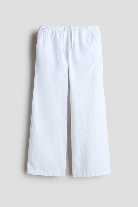 Linen-blend Trousers