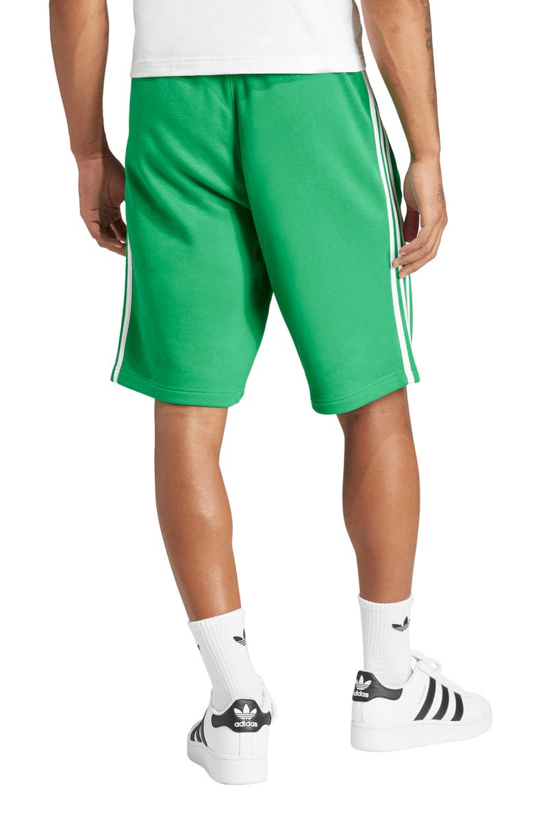 adidas Adicolor 3-Stripes Cotton French Terry Shorts, Alternate, color, 