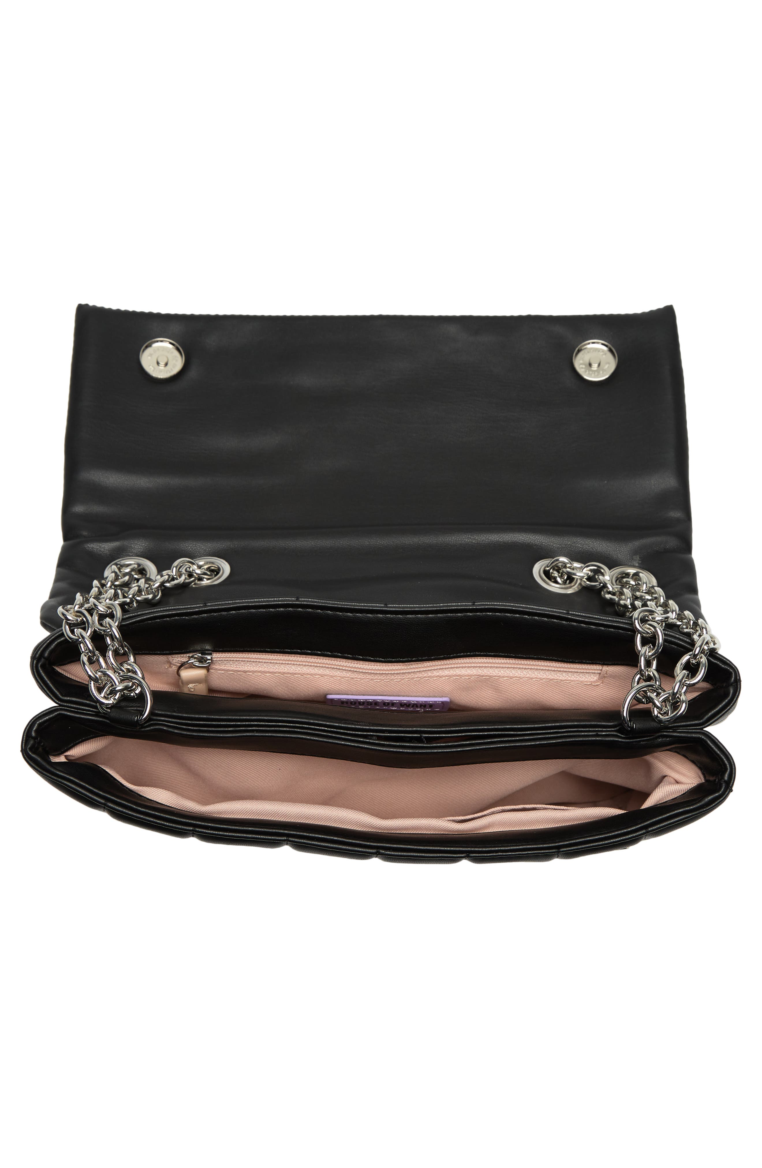 HOUSE OF WANT We Step Up Vegan Leather Lizard Embossed Shoulder Bag, Alternate, color, 