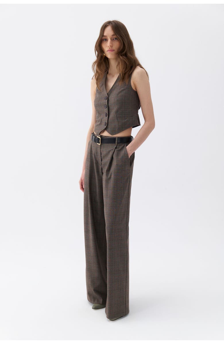 Nocturne Mid Rise Patterned Pants, Alternate, color, 