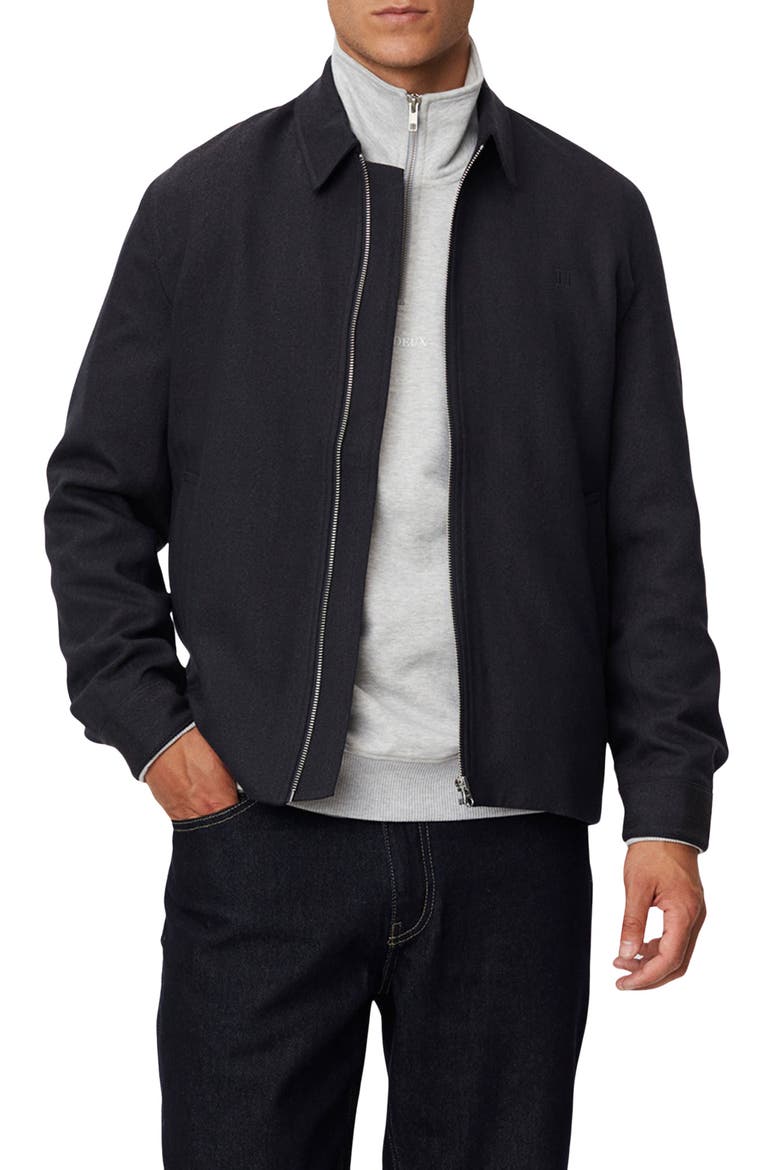 Como Coach Jacket, Main, color, NAVY