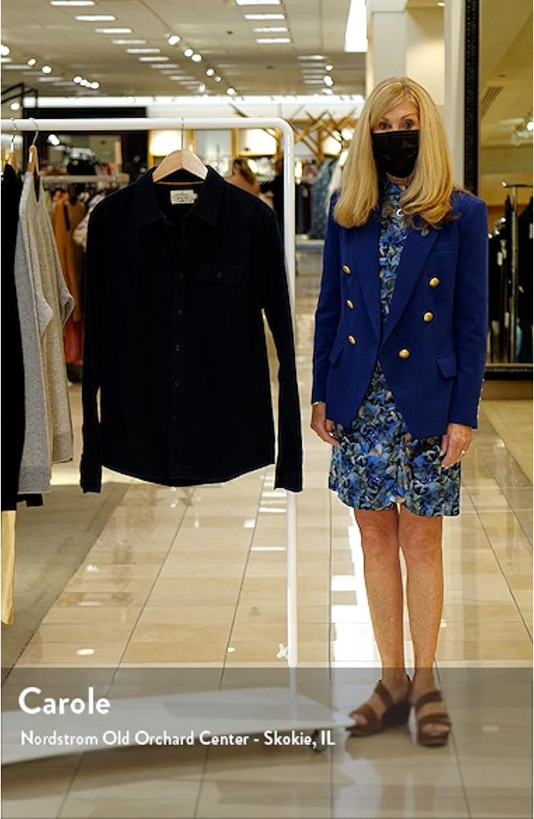 Cotton Chamois Button-Up Shirt, sales video thumbnail