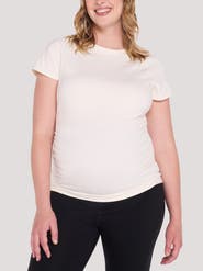 MOTHERHOOD MATERNITY Crew Neck Short Sleeve Active Tee