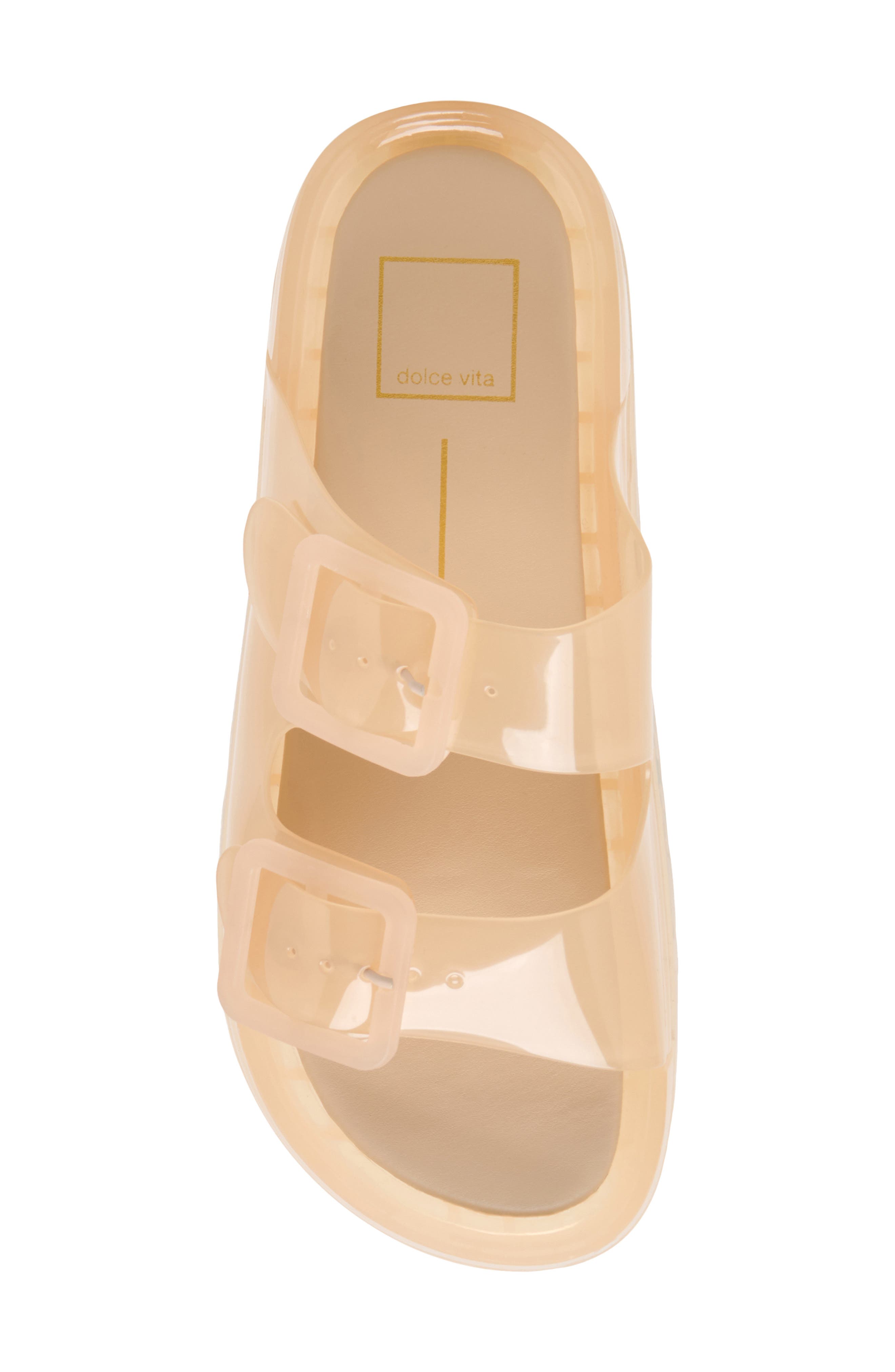 Julio Jelly Sandal, Alternate, color, PRALINE VINYL