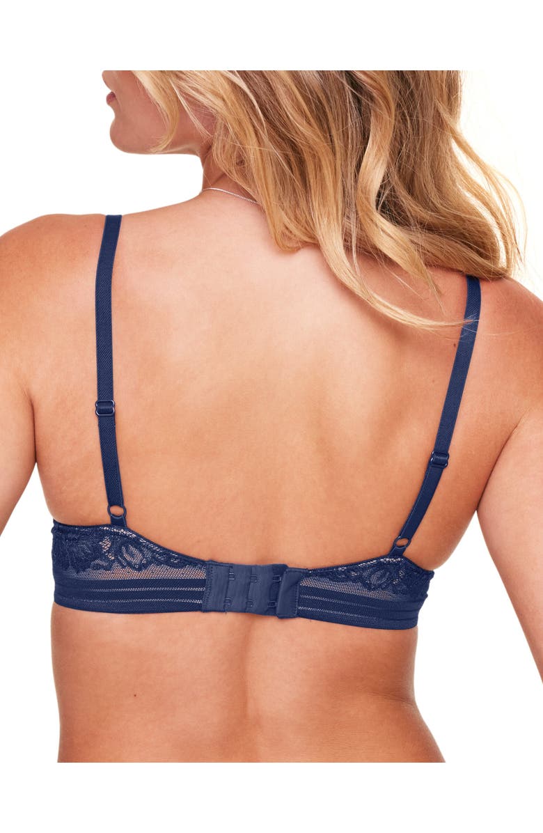 Adore Me Amellia Contour Demi Bra, Alternate, color, Dark Blue