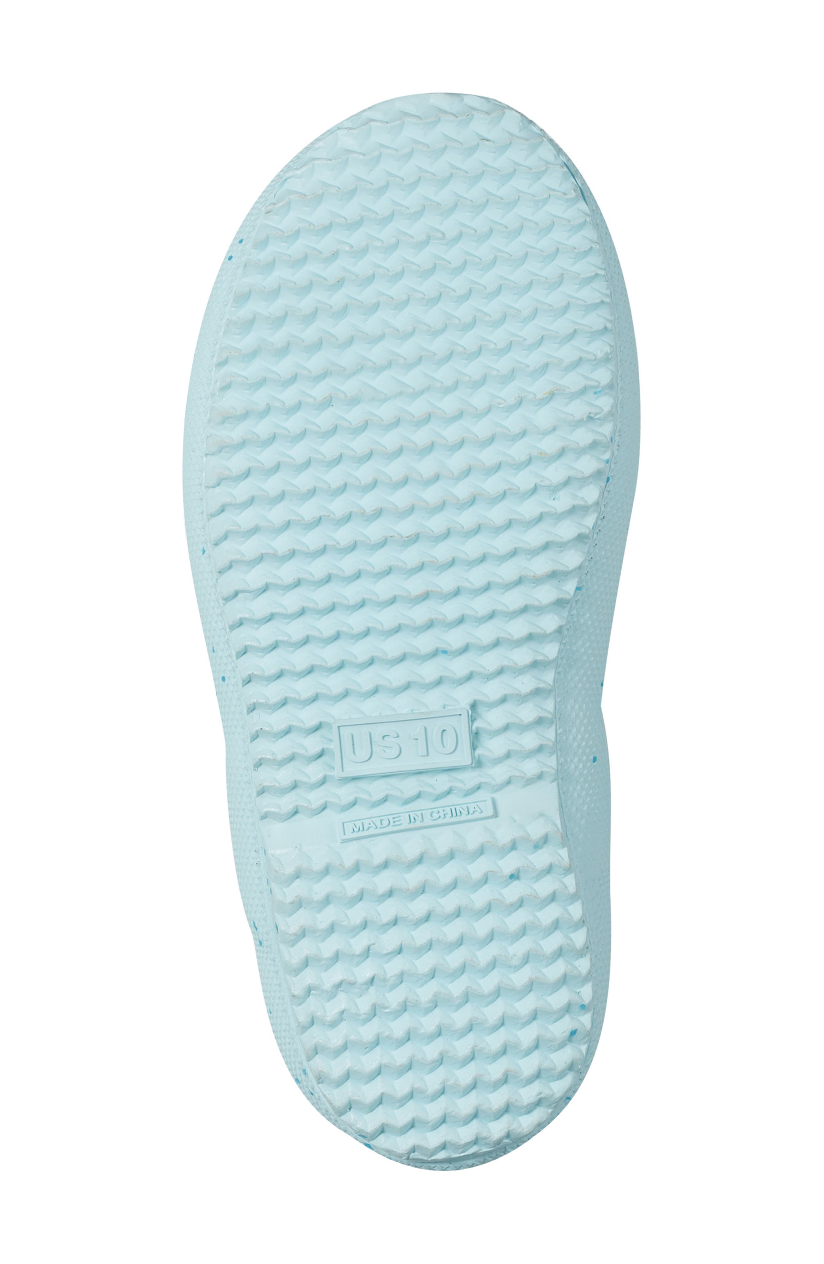 Hunter Kids' Original First Classic Glitter Rain Boot, Alternate, color, Light Blue