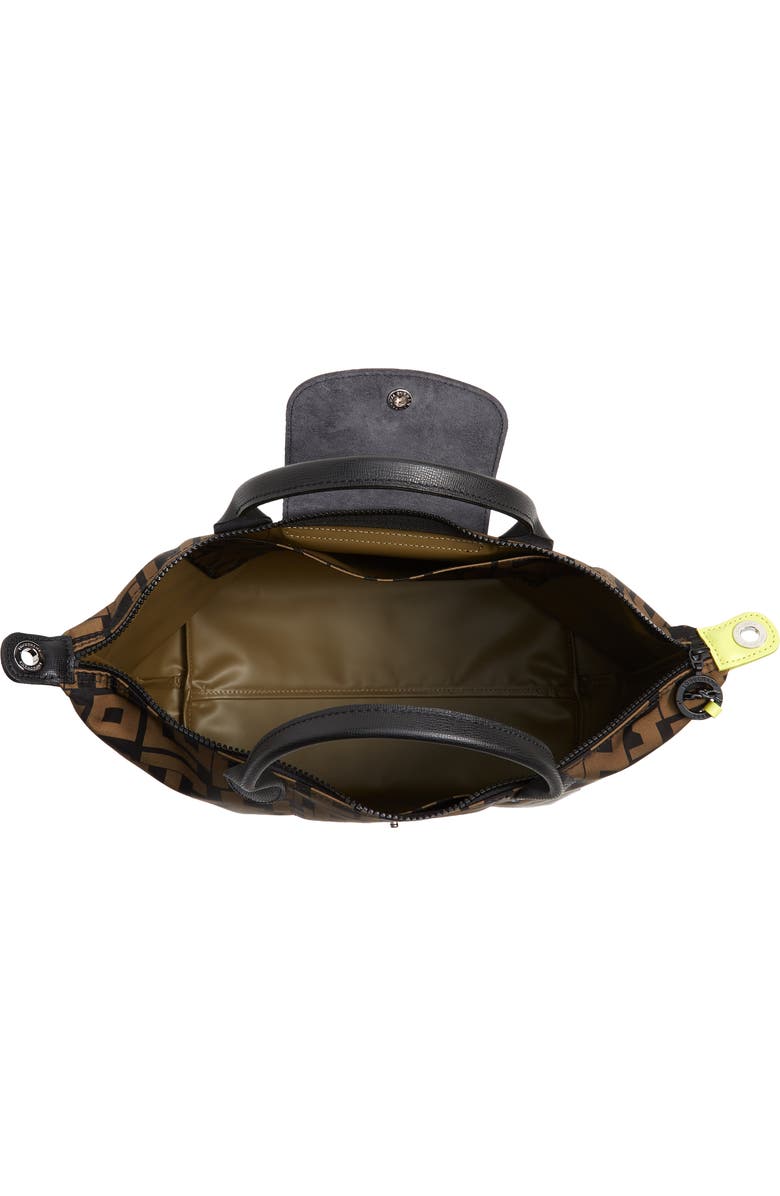 Longchamp Medium Le Pliage Logo Nylon Tote, Alternate, color,