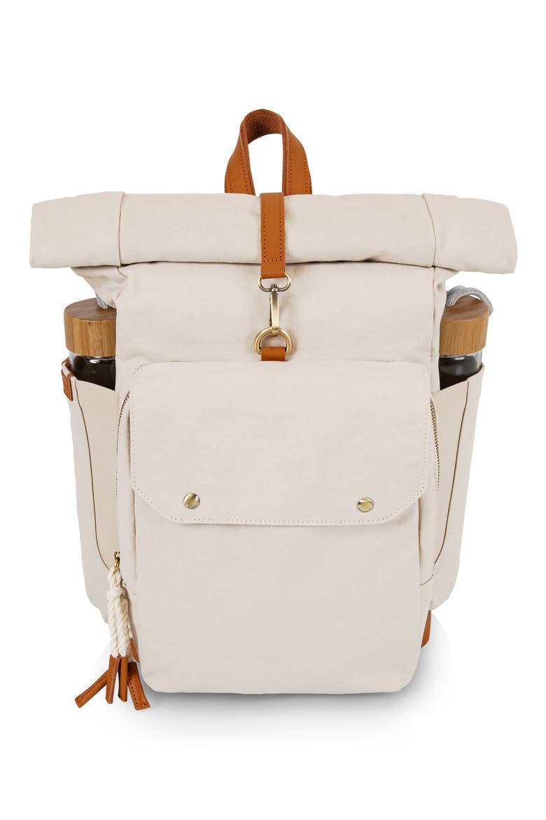 Carmel Picnic Backpack, Alternate, color, BEIGE