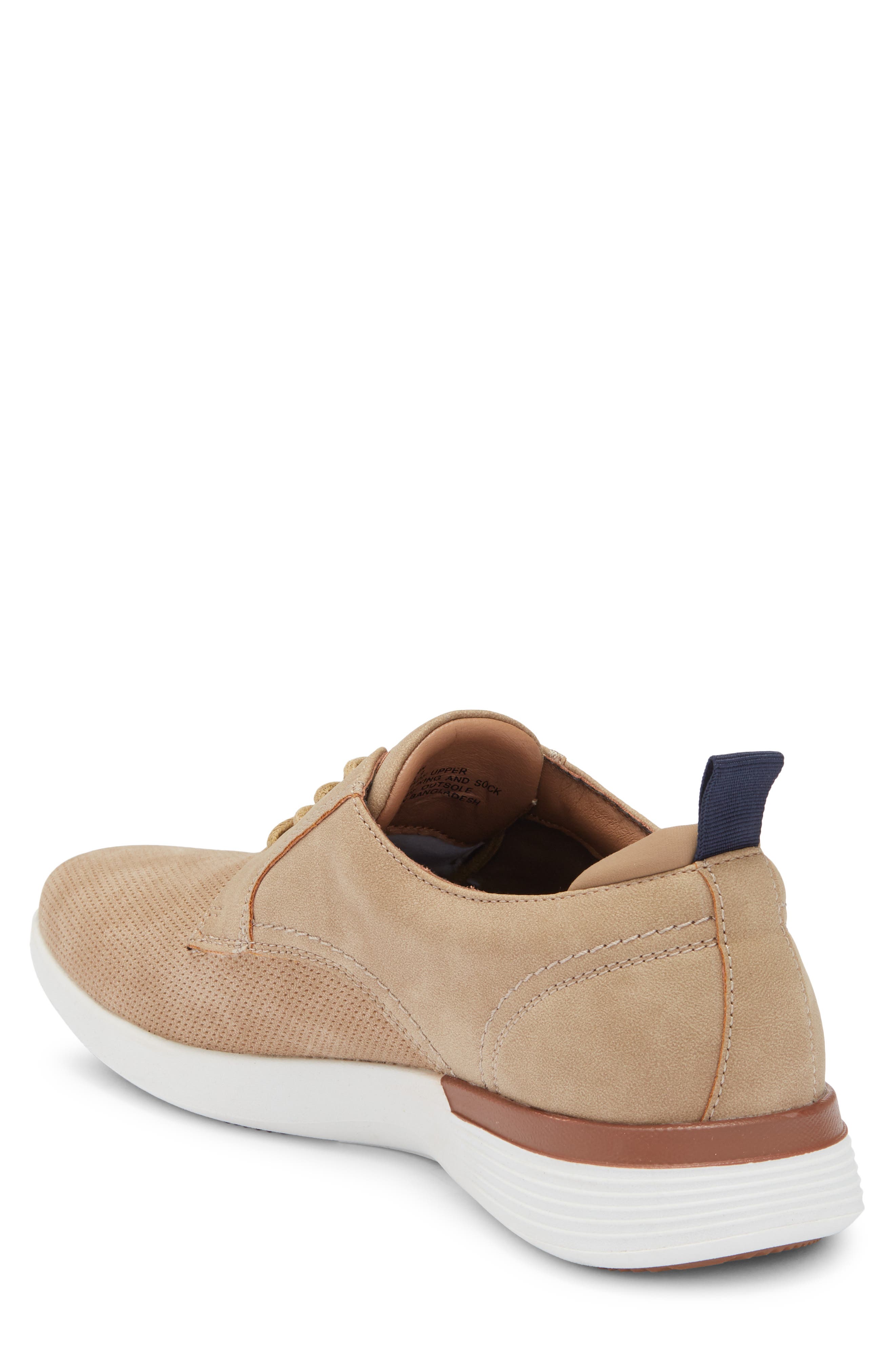 Steve Madden Vann Perforated Derby, Alternate, color, Tan Nubuck