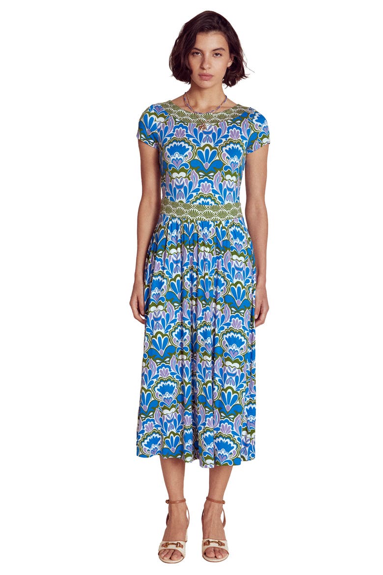 melanie jersey midi dress Anine Bing Melanie Midi Dress - Purple